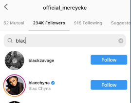 Blac Chyna follows Mercy on IG on her birthday, fans celebrate