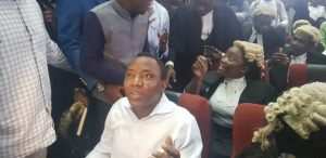 Sowore appears in court for the first time since arrest