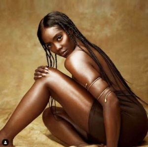 Tiwa Savage goes topless in new hot photos