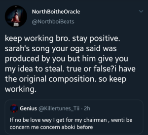 Wizkid's producers Northboi and Killertunes rip each other apart on twitter