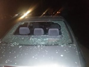 Man narrates how Police Officer shot at him, damaged his car and arrested him