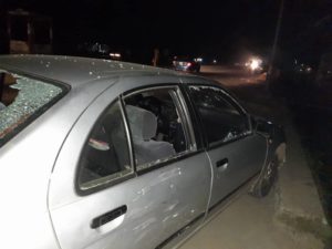 Man narrates how Police Officer shot at him, damaged his car and arrested him