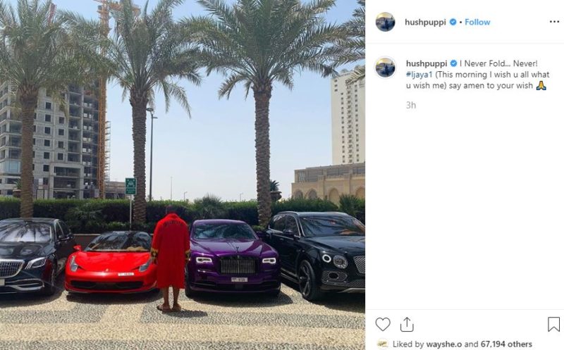 Hushpuppi reacts to Mompha’s alleged arrest by Interpol