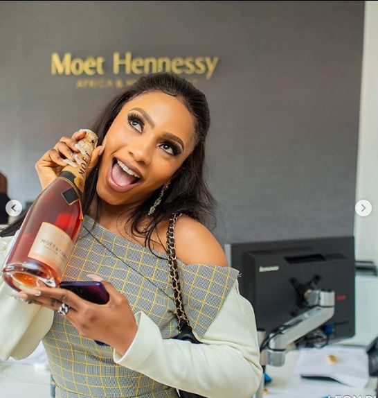 Mercy becomes brand ambassador for Moët & Chandon (Photos and Video)