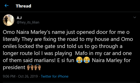 'See what 'Agberos' did to me after they heard me listening to Naira Marley's song' – Lady narrates