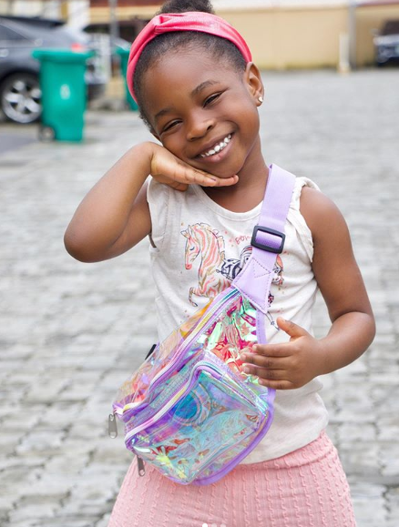 Davido’s first daughter, Imade shares new lovely pictures on Instagram