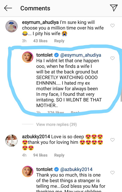 Tonto Dikeh Reveals Why She Hated Her Former Mother In Law