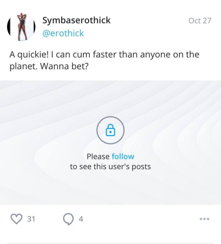 Symbas Erothick reacts to her leaked video shared on porn site