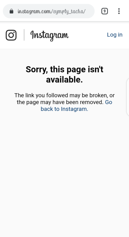Instagram deletes Tacha's account
