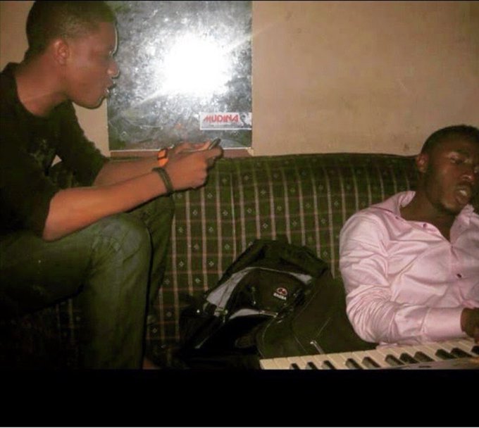 Wizkid reacts to epic throwback shared by music producer, Samklef