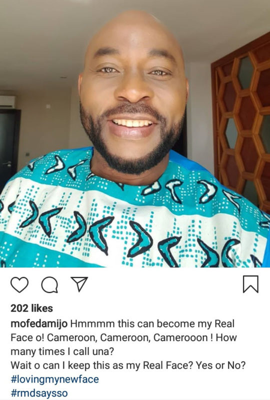 RMD unveils new look and wants to know what his fans think