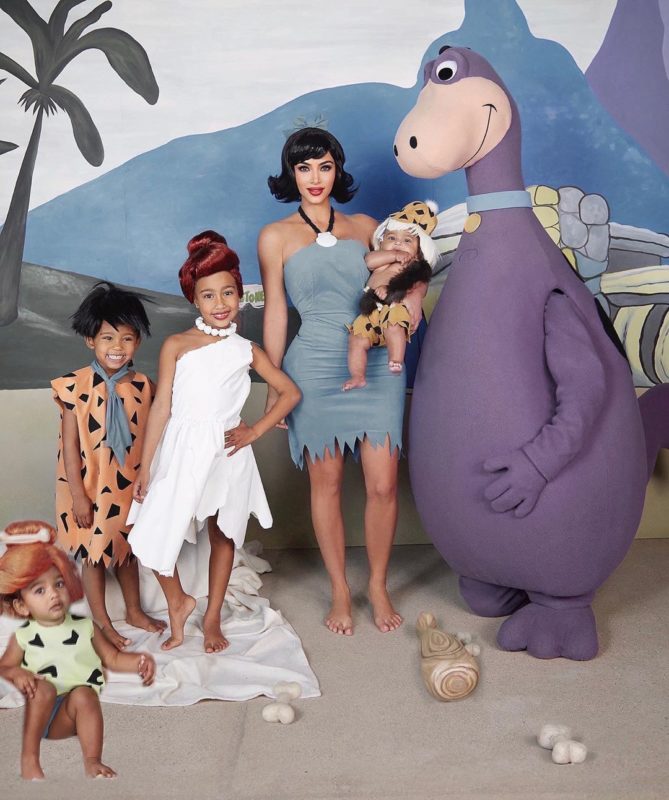 Check out Kanye West and his family's Halloween outfits (Photos)