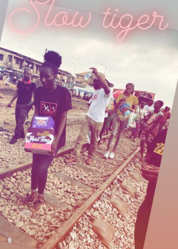 BBNaija's Frodd feeds 500 children (Photos)