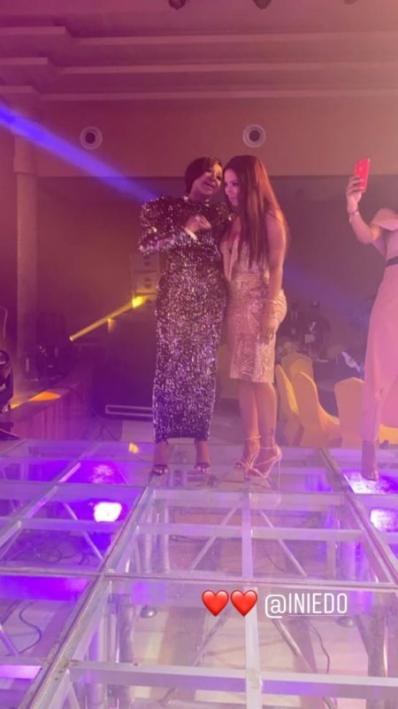 Mercy excited as she meets Actress, Ini Edo (Photos & Video)ft