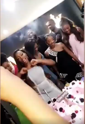 Mike sings for Khafi as all BBNaija Housemates celebrate her 30th birthday (video)