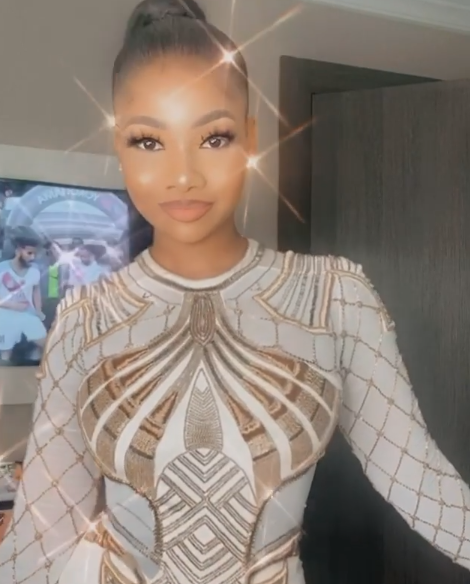 Tacha’s homecoming dress cost over N700,000 (Video)