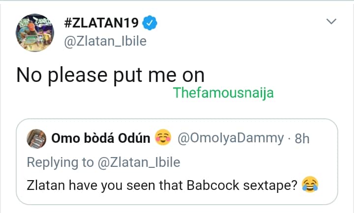 Zlatan Ibile reacts to leaked video of Babcock university students