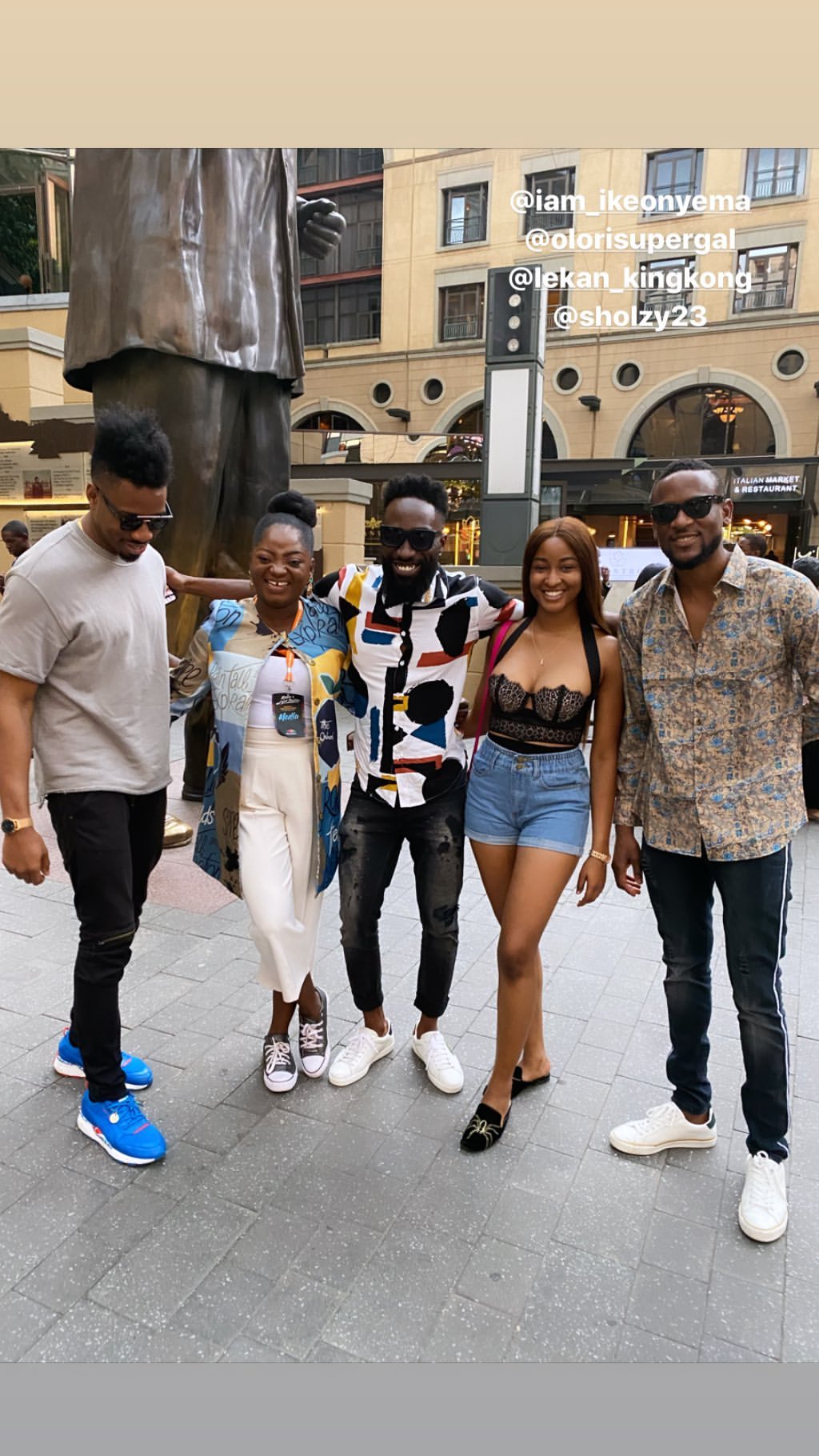 TV stars Kim Oprah and Ike Onyema hit South Africa as Omashola prepares for homecoming party (Video)