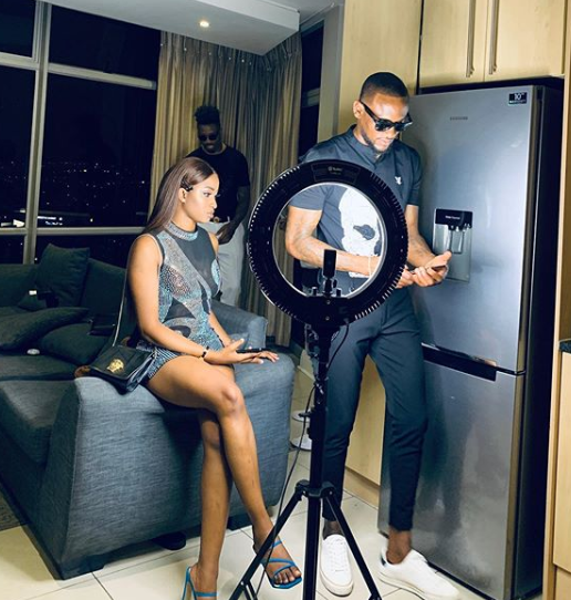 TV Stars Ike Onyema and Kim Oprah party hard at Omashola's Homecoming party in South Africa (Videos)