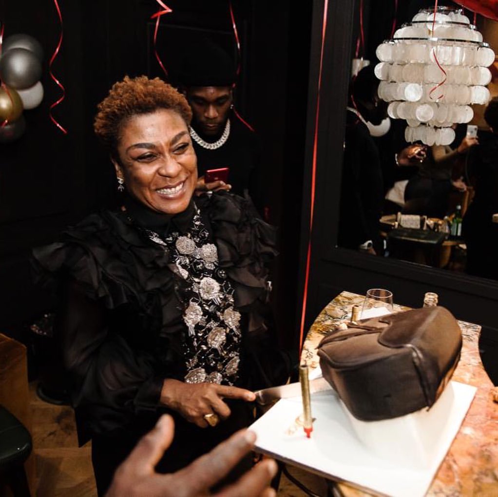 Burna Boy's mother excited as she turns a year older today (Photos)