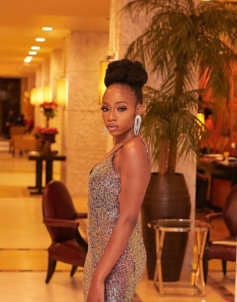 Khafi Kareem is all smiles as she glams up for The Future Awards 2019 (Photos)