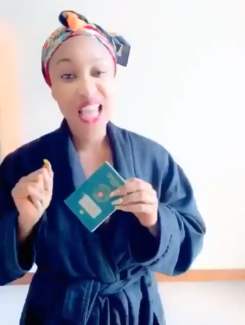 Dubai Police didn't seize my passport old snitch - Tonto Dikeh fires back at SDK for spreading fake news (Video)