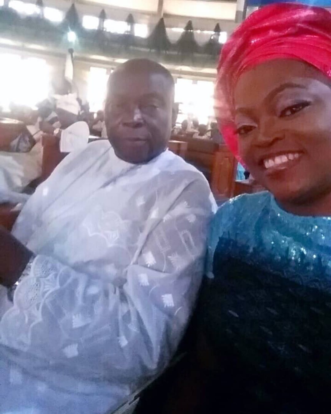 Nollywood actress Funke Akindele loses dad