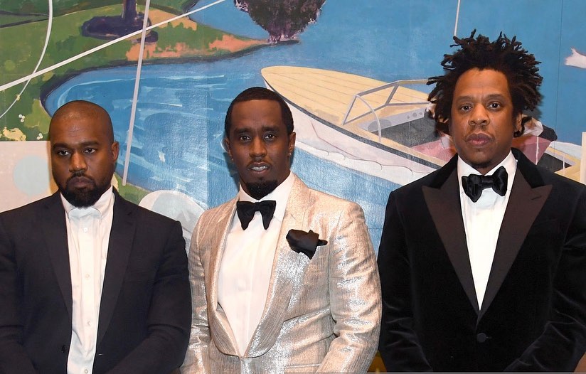 Kanye West Jay Z after 5 years beef, reunite at P.Diddy's 50th