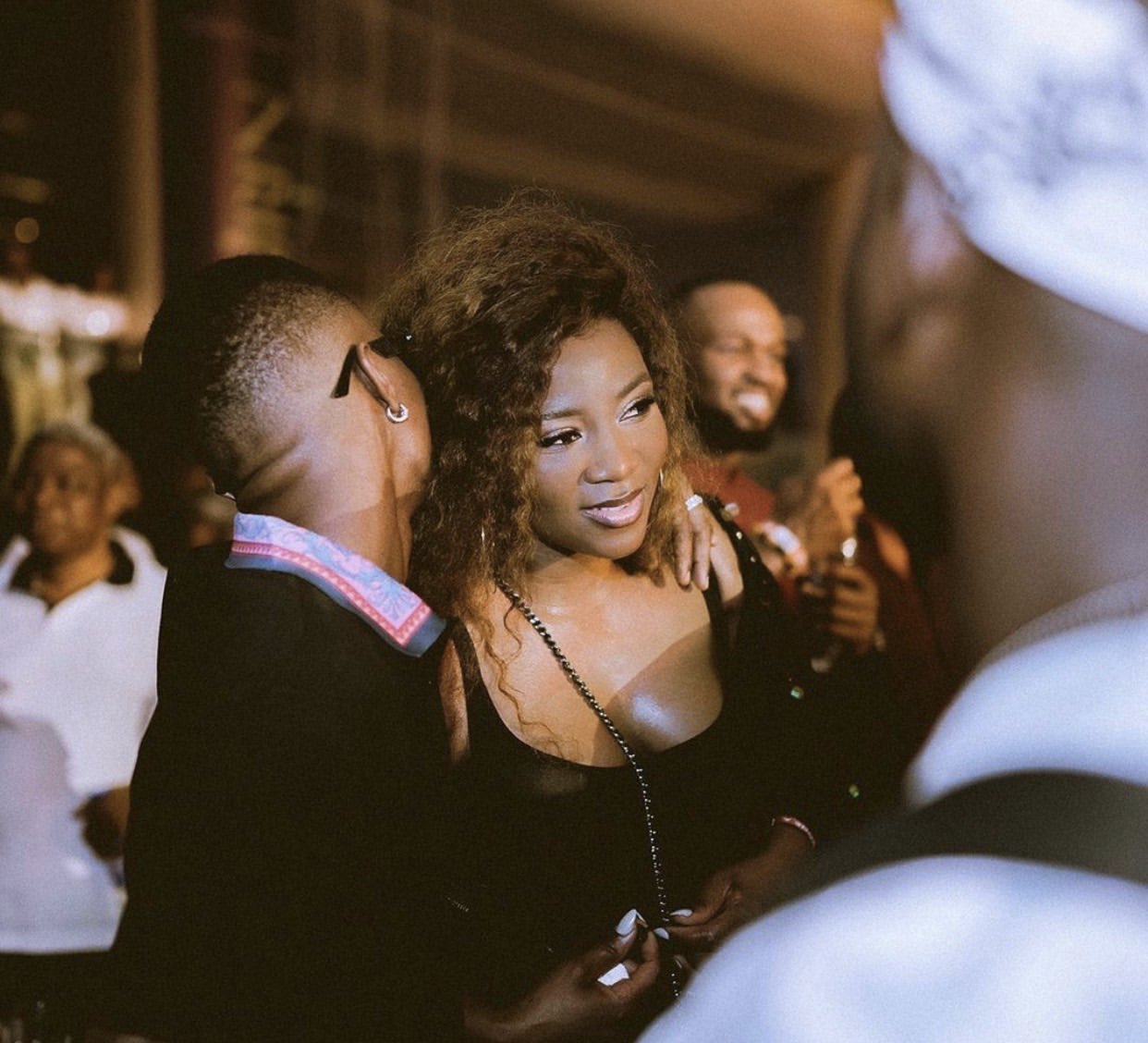 Why do you like older women? - Fans react as Wizkid hangs out with Genevieve Nnaji (Photos)