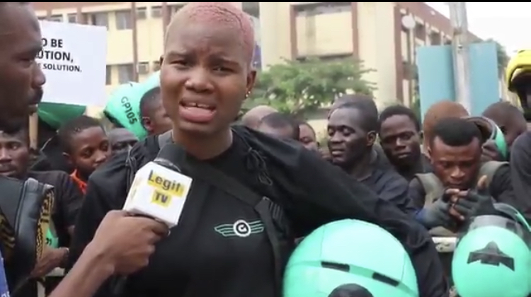 Female Gokada rider in viral video gets a free brand new car to become an Uber driver (Video)
