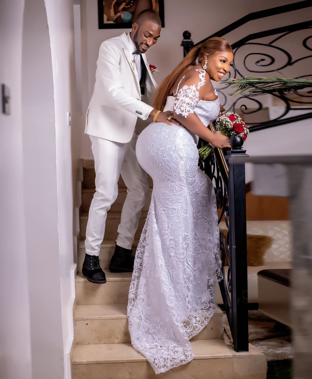 They said he’s not my type, yet we got married’ – Anita Joseph to those mocking her choice of husband (Photos)