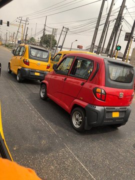 Reactions as new ‘miniature vehicles’ waddle the streets of Lagos (Photos)