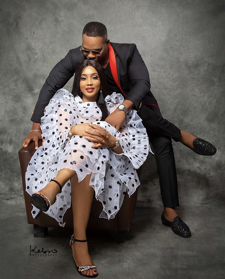 Actor Bolanle Ninalowo surprises wife Bunmi Ninalowo with a house gift few months after reconciling (Photos)