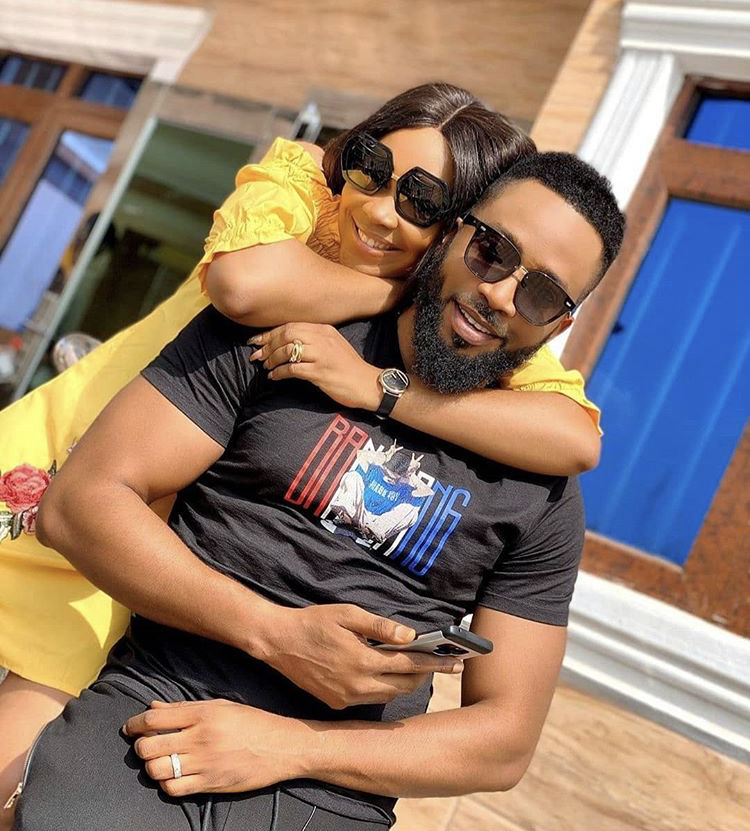 The chemistry never lies: Nollywood stars Frederick Leonard and Tana Adelana confuse fans with this new photo