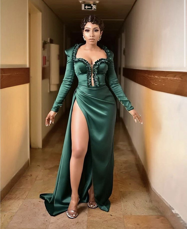 Mercy Eke takes a wipe at haters after winning AMVCA 2020 female best dressed (Photos)