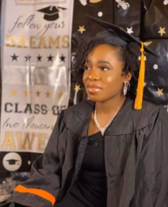Another MC Oluomo’s daughter graduates from American University (Photos)