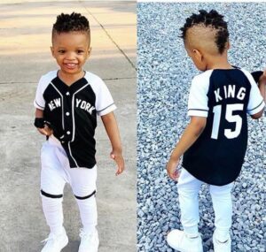 Wizkid’s second son, Ayo sends a cute message to his elder brother, Boluwatife as he turns 9