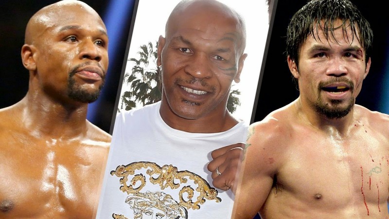 Floyd-Mayweather-Jr-and-Mike-Tyson-and-Manny-Pacquiao (1)