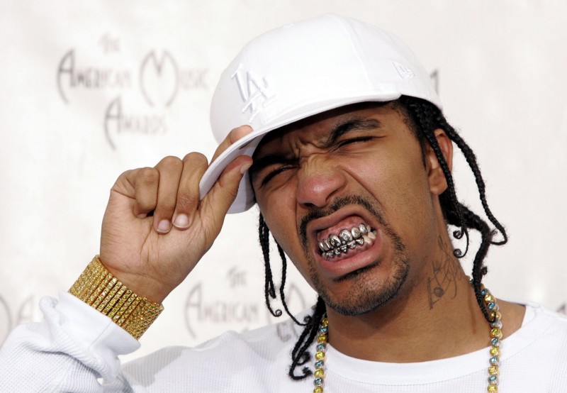 LOS ANGELES - NOVEMBER 14: Rapper Lil Flip poses in the press room at the 32nd Annual "American Music Awards" at the Shrine Auditorium November 14, 2004 in Los Angeles, California. (Photo by Carlo Allegri/Getty Images)