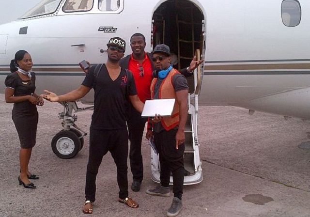 Private-Jet-John-Dumelo-Fally-Ipupa-TheinfoNG
