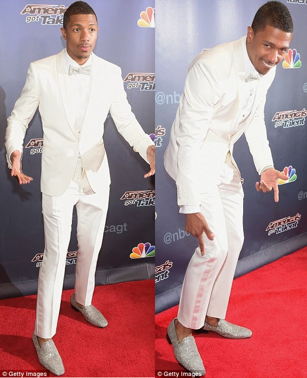 Too Much Money Nick Cannon rocks 2.2m(N359M) shoes
