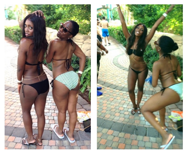 See how Tiwa Savage exposed her body so cheaply.. 