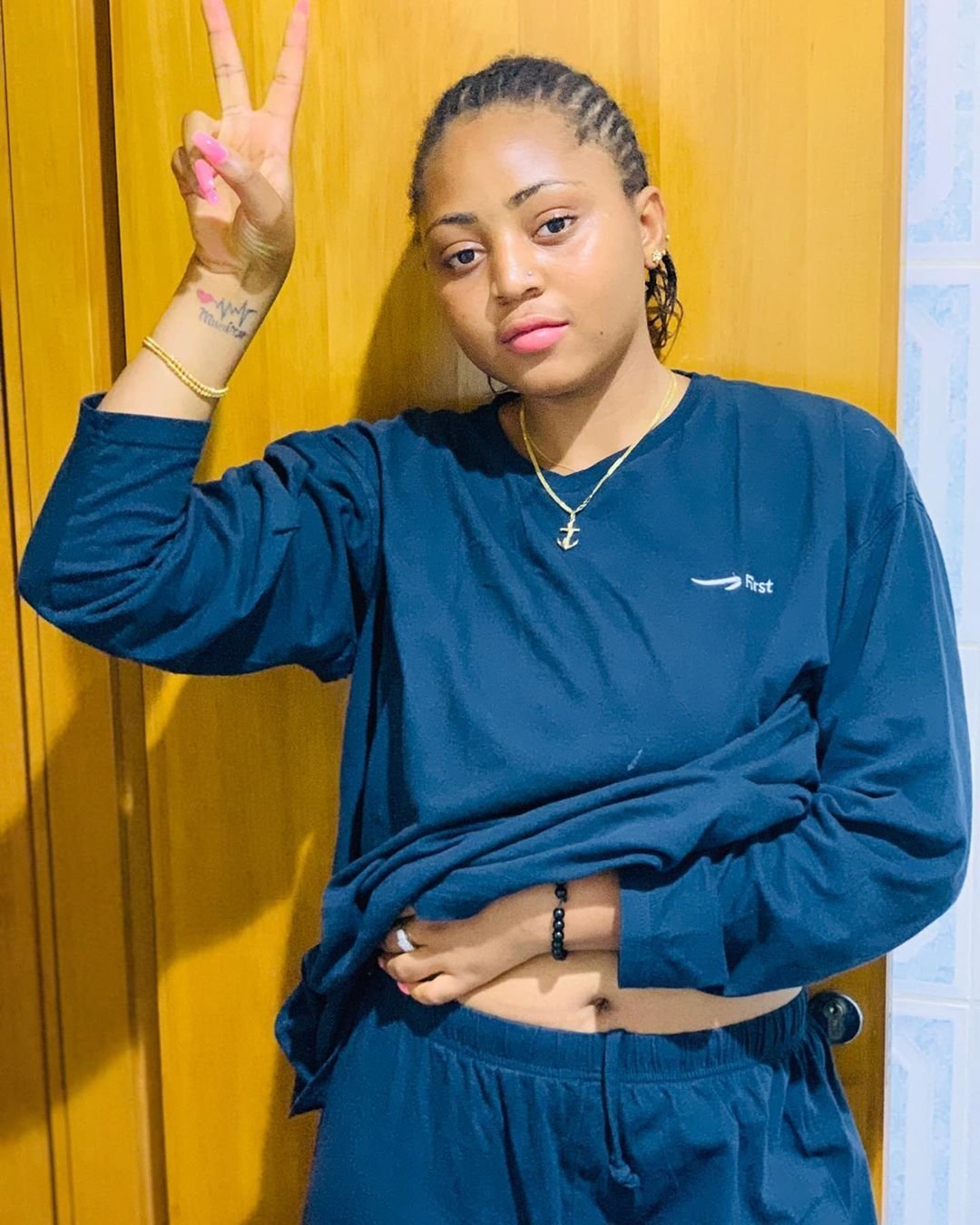 Check out all Regina Daniels’ 7 tattoos and what they mean