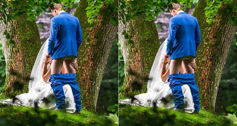 Check Out This Raunchy Wedding Photo That Show A Bride