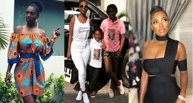 Annie Idibia adopts 2face Idibia’s five other kids