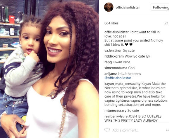 Solidstar gushes over his son and babymama on Instagram | Theinfong