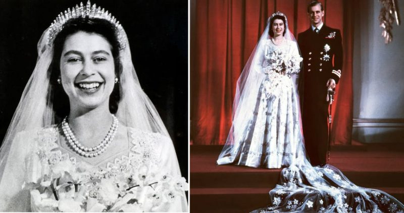 10 hidden details about the wedding dress Queen Elizabeth wore in 1947