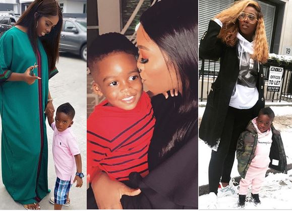 8 photos of Tiwa Savage and her son JamJam that will make your heart ...