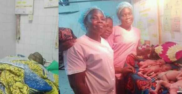 Woman Gives Birth To Quadruplets