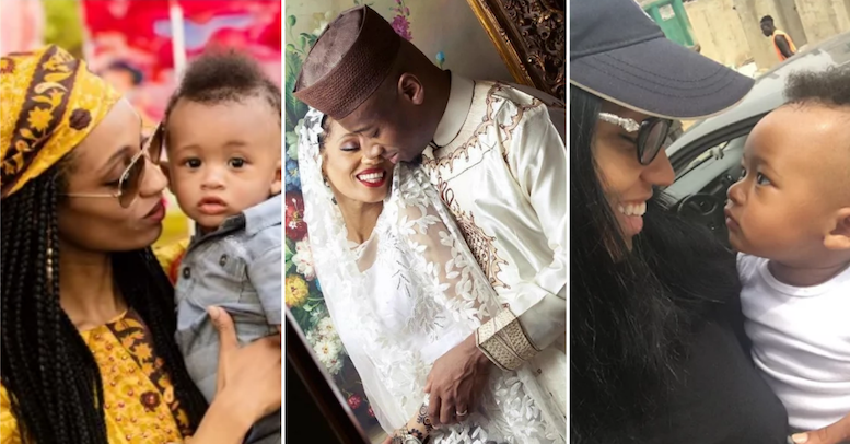 Meet Dija’s husband, Rotimi and their son – See how they met, got ...
